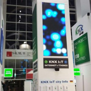 Francoforte, 2016 Light and Building World Trade Fair – allestimenti multimediali – led display Francoforte, 2016 Light and Building World Trade Fair – allestimenti multimediali – led display
